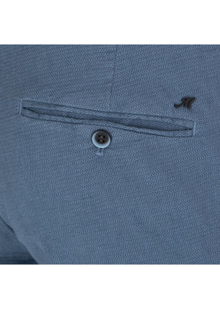 MASON'S | HOSE CHINO JACQUARD BLAU