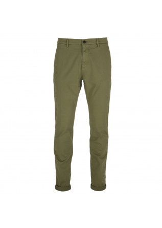 pantaloni da uomo osakastyle masons cotone misto lyocel verde militare