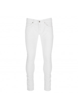 herren jeans dondup george skinny stretch weiss