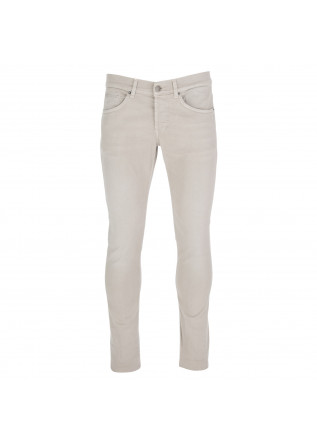mens jeans dondup george skinny stretch beige