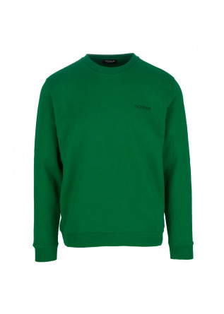 mens sweatshirt dondup regular logo green