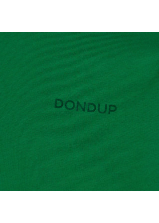 DONDUP | SWEATSHIRT REGULAR LOGO GREEN