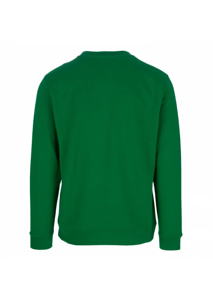 mens sweatshirt dondup regular logo green