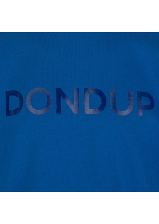 DONDUP | SWEATSHIRT REGULAR LOGO BLUE