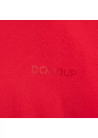 DONDUP | T-SHIRT REGULAR LOGO RED