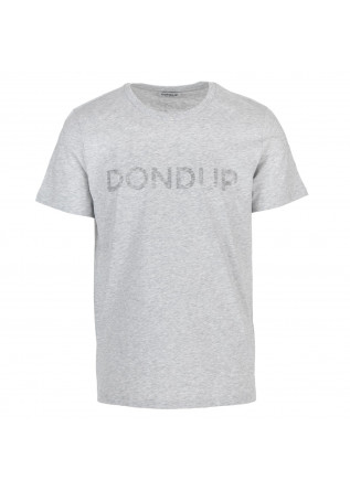 mens t-shirt dondup regular jersey grey
