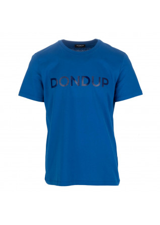 men's t shirt dondup regular in jersey blue