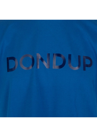 DONDUP | T-SHIRT REGULAR JERSEY BLUE