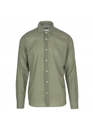 luca mastricamiciai man shirt in green cotton