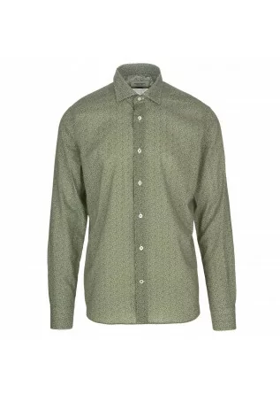 luca mastricamiciai man shirt in green cotton