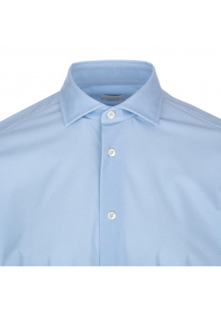 TRAIANO | STRETCH-HEMD ROSSINI RADICAL FIT HELLBLAU
