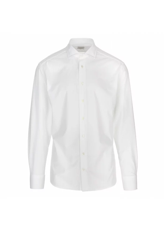 radical fit rossini man shirt traiano in white polyamide and polyester