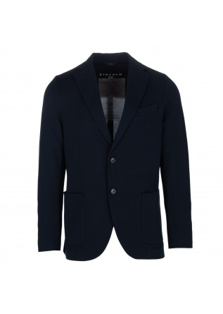 herrenjacke circolo 1901 dunkelblauer baumwoll piquet