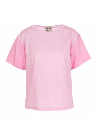camicia donna semicouture popeline rosa