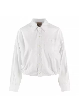 womens shirt semicouture nacre white