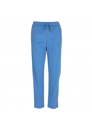 damen hose semicouture baumwolle hellblau
