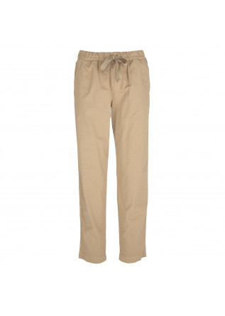 damen hose semicouture baumwolle beige