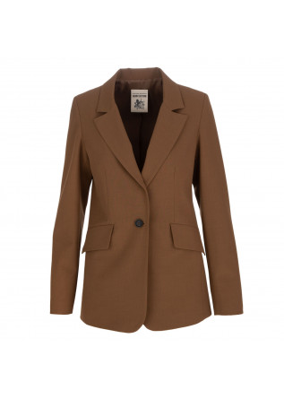 damen jacke semicouture polyester braun