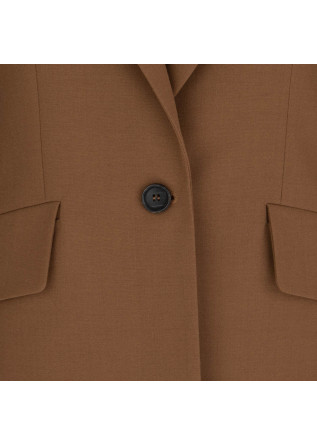 SEMICOUTURE | JACKE POLYESTER BRAUN