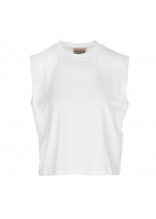 womens top semicouture jersey cotton white