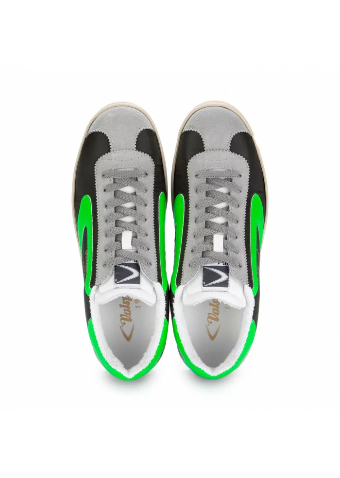 sneakers uomo new olimpia valsport 1920 nylon pelle verde grigio