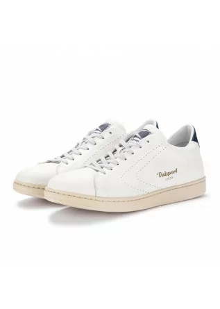 mens sneakers tournament valsport 1920 white blue leather