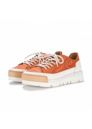 womens sneakers bng real shoes l arancina orange white