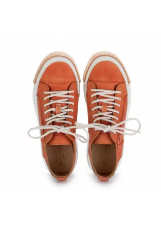 BNG REAL SHOES | SNEAKER "L'ARANCINA" ORANGE WEISS