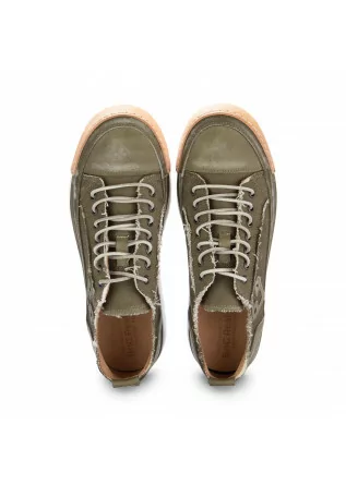 BNG REAL SHOES | SNEAKERS "LA MILITARE CANVAS" GREEN