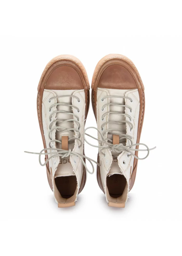 sneakers donna bng real shoes la nocciola bianco marrone