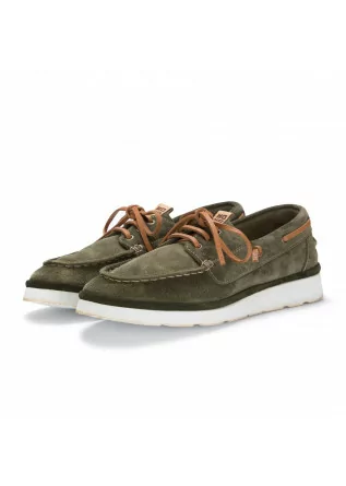 mens flat shoes yacht moma green suede