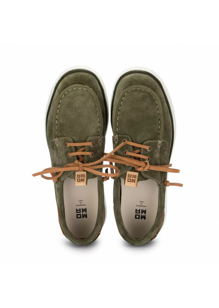 mens flat shoes yacht moma green suede