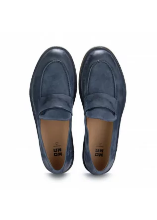 MOMA | LOAFERS OLIVER WATER SUEDE NAVY BLUE