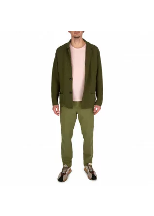 OUT/FIT | CARDIGAN MAGLIA VERDE
