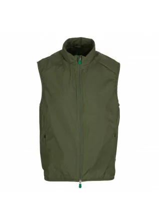 mens gilet save the duck wind mars green