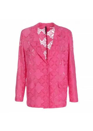 giacca donna manila grace traforato rosa