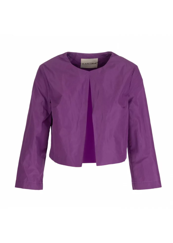 womens bolero jacket kartika purple