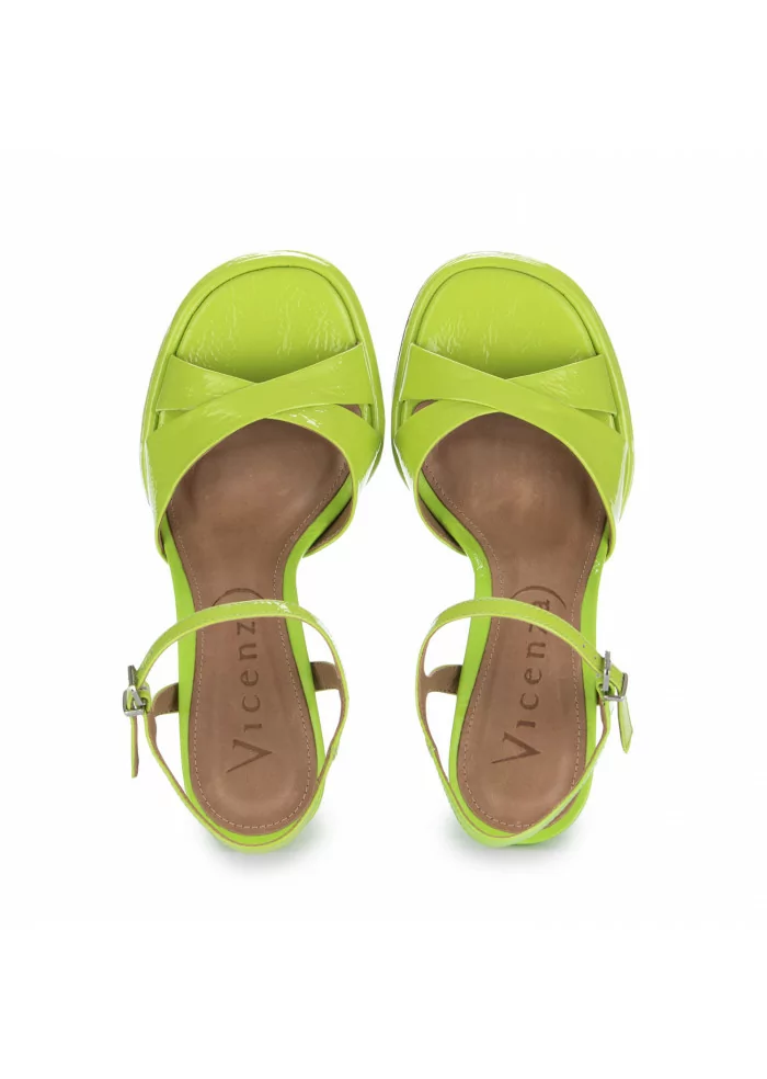 heel sandals vicenza grinch acid green