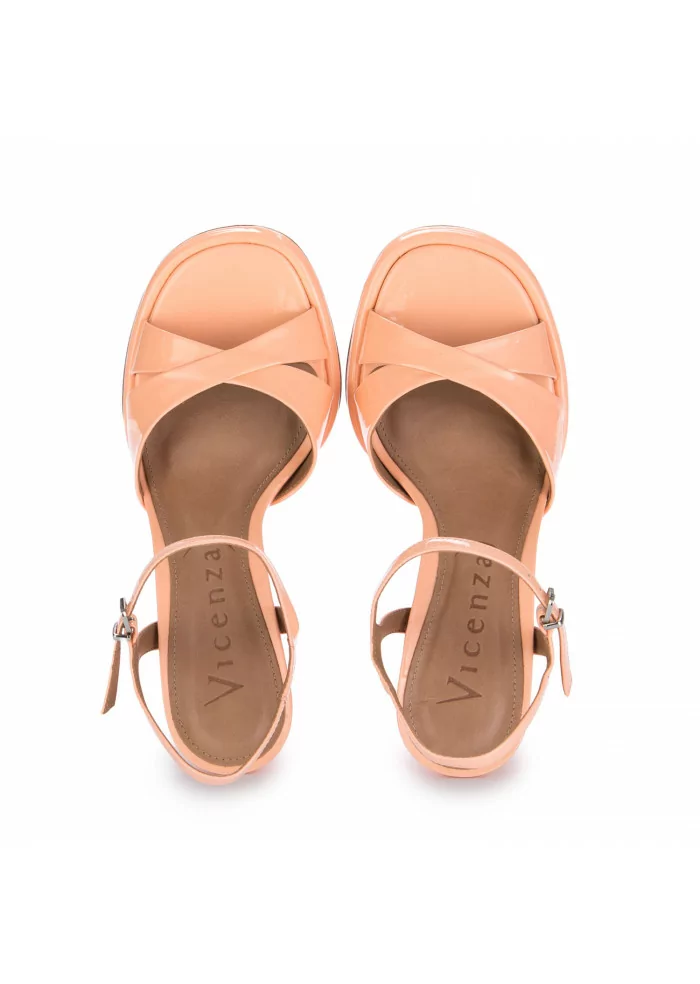 heel sandals vicenza quattzo salmon pink