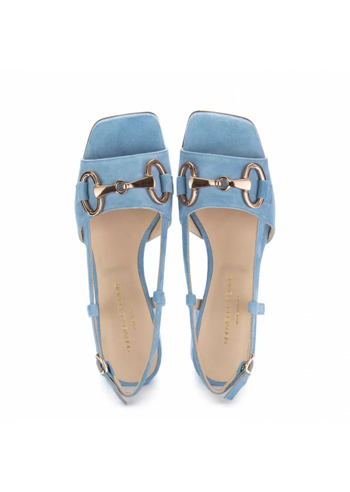 heeled sandals nouvelle femme ambra light blue