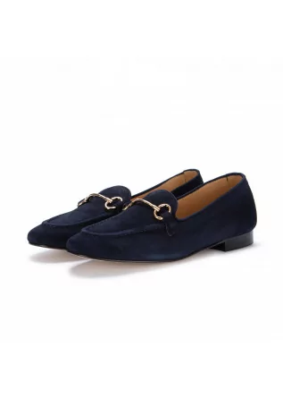 womens loafers nouvelle femme mito suede blue