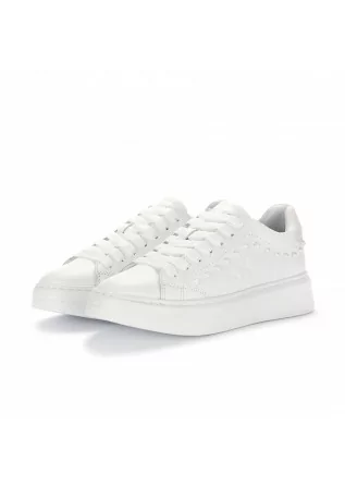 womens sneakers sun68 grace leather white
