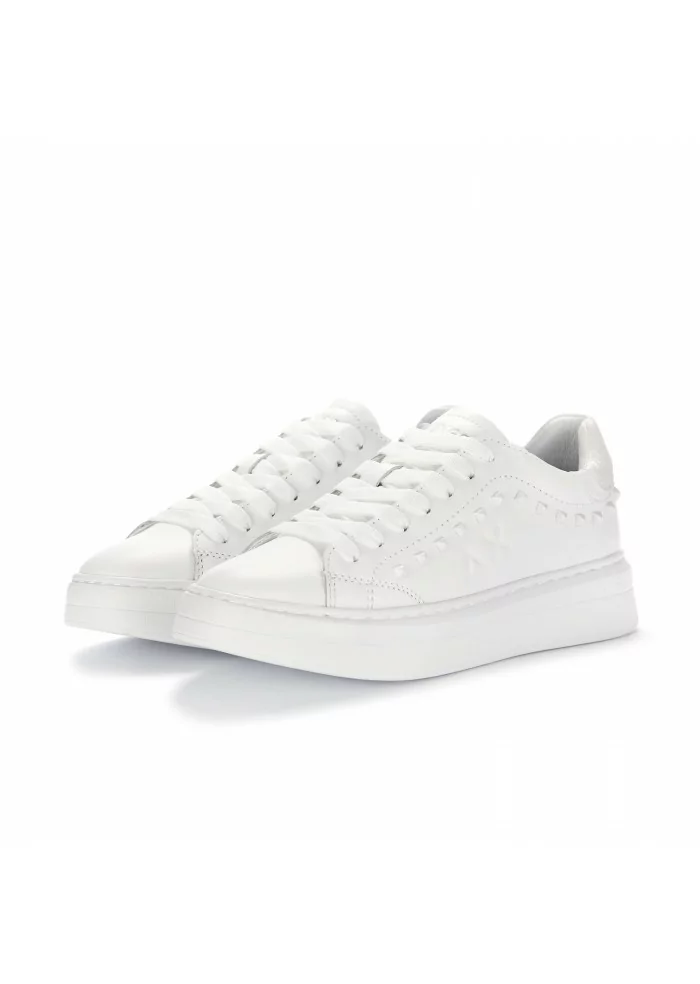 Women's Sneakers SUN68 Grace Leather White | Buy at Derna.it