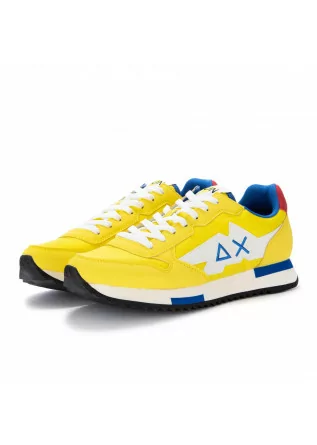 sneakers da uomo sun68 niki solid nylon giallo