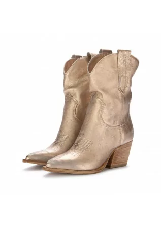 womens texan boots juice berg nude leather gold