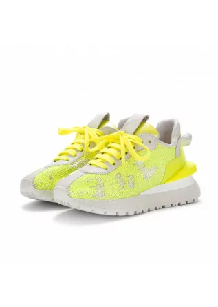 sneakers donna juice paillettes giallo