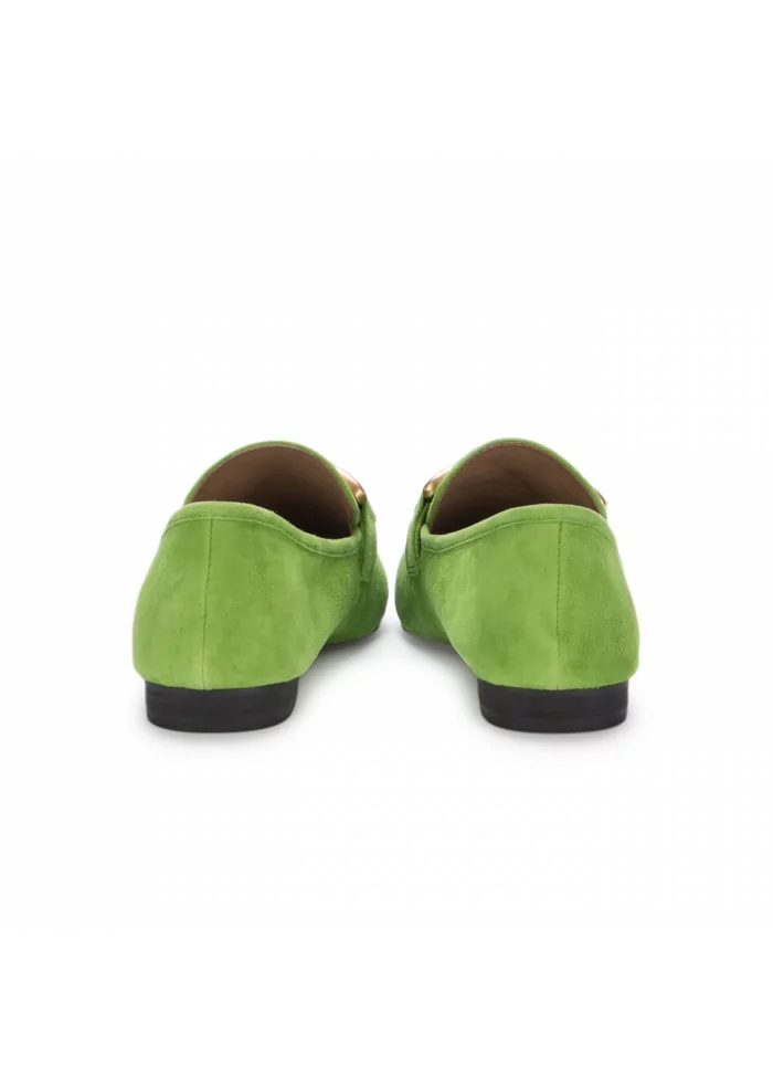 womens loafers bibi lou zagreb suede green