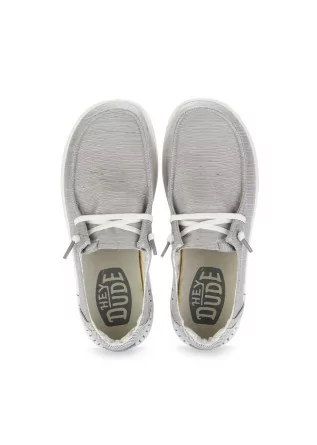 HEY DUDE SHOES | FLAT SHOES WENDY RISE GREY