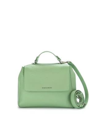 womens handbag orciani sveva green apple