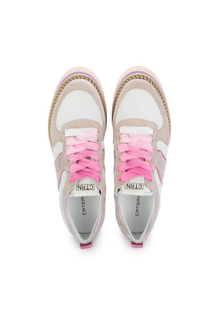 CATERINA C | SNEAKERS CIPRIA LEATHER PINK WHITE